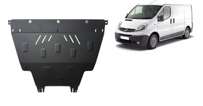 Acier plaque couvercle cache protection moteur Opel Zafira B (2001-2011)