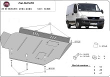 Stalowa Osłona pod silnik Fiat Ducato (1994-2006)