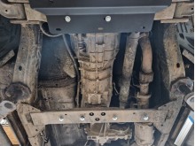 Aluminium plaque couvercle cache protection boîte de vitesses Nissan Navara (2005-2015)