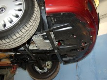 Acier plaque couvercle cache protection moteur Volvo S40 (1995-2004)