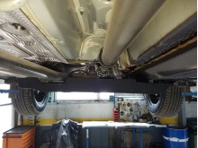 Acier plaque couvercle cache protection de FAP DPF Dacia Duster (2021-2024)
