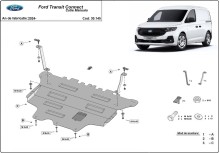 Acier plaque couvercle cache protection moteur Ford Transit Connect (2024-2026)