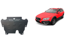 Acier plaque couvercle cache protection moteur Baic Beijing X75 (2007-2016)