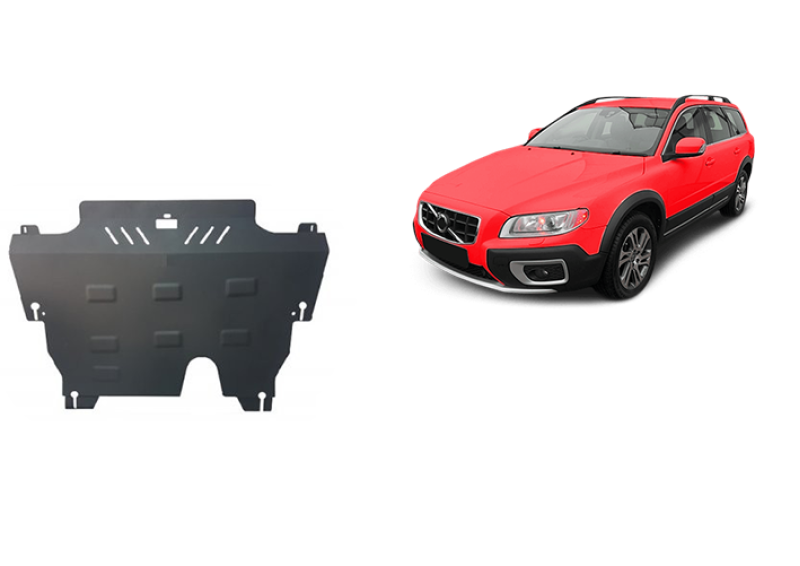 Acier plaque couvercle cache protection moteur Baic Beijing X75 (2007-2016)