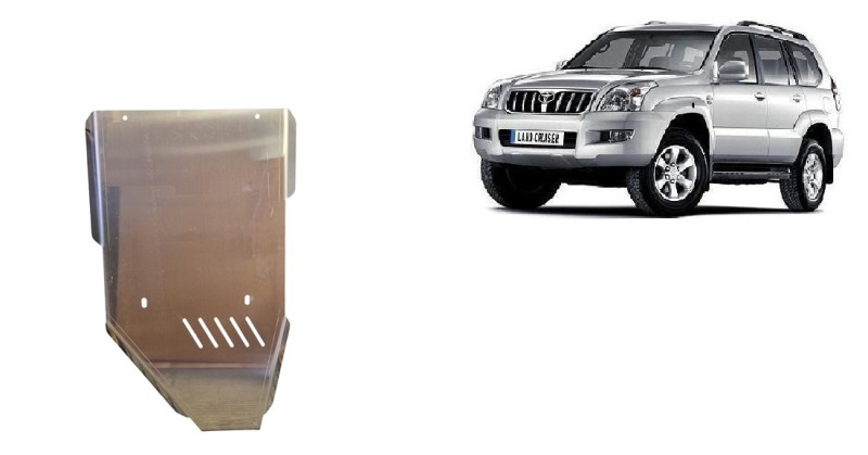 Stalowa Osłona skrzyni biegów Toyota Land Cruiser J120 - Aluminium (2002-2009)