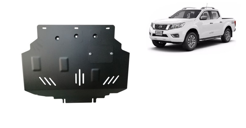 Acier plaque couvercle cache protection moteur Nissan Pick Up (2015-2021)