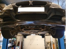 Acier plaque couvercle cache protection de radiateur BMW Seria 3 (2004-2013)