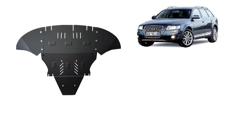 Stalowa Osłona pod silnik Audi A6 Allroad 2 - avec latéraux (2005-2011)