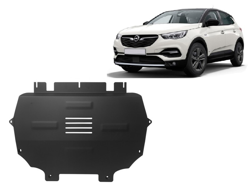 Acier plaque couvercle cache protection moteur Citroen C4 (2017-2026)