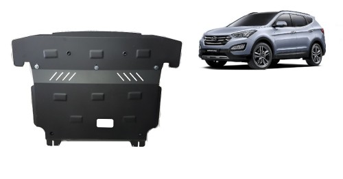 Stalowa Osłona pod silnik Hyundai Santa Fe (2012-2018)