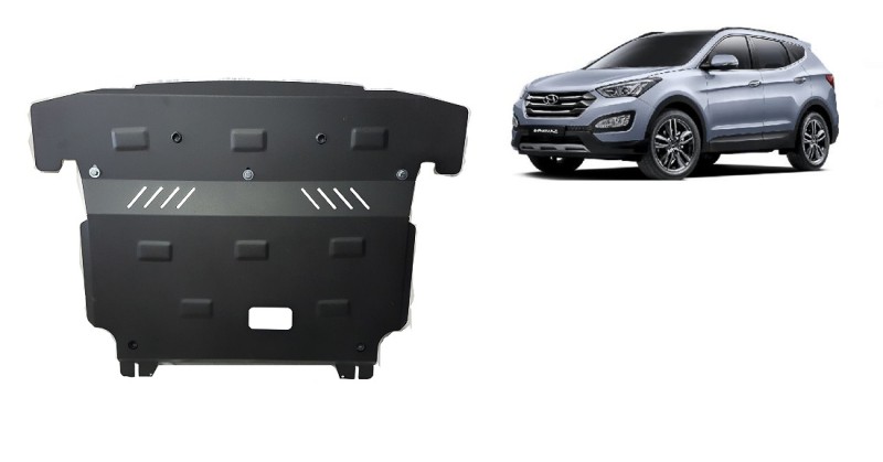 Acier plaque couvercle cache protection moteur Baic Beijing X3 (2012-2018)