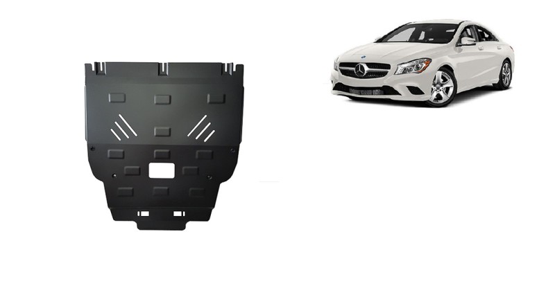 Acier plaque couvercle cache protection moteur Mercedes A-Class (2012-2019)