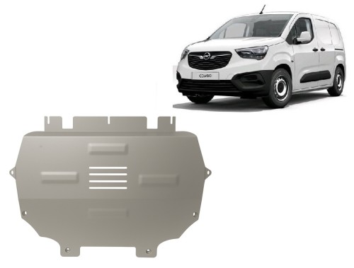 Stalowa Osłona pod silnik Opel Combo E Aluminium (2018-2026)