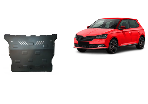 Stalowa Osłona pod silnik Skoda Fabia (2021-2026)