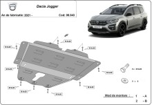 Acier plaque couvercle cache protection moteur Dacia Jogger (2021-2026)