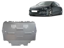 Aluminium plaque couvercle cache protection moteur Volkswagen Scirocco (2008-2017)