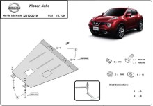 Stalowa Osłona pod silnik Nissan Juke (2010-2019)