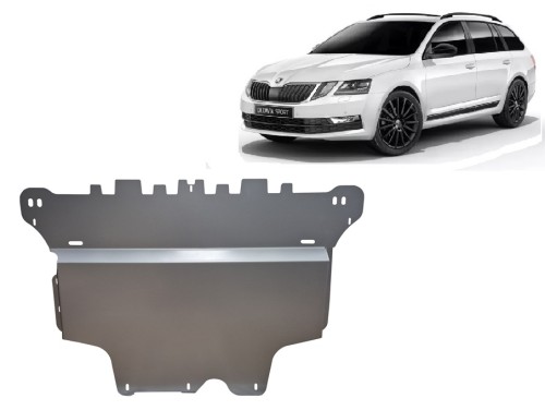 Aluminium Osłona pod silnik Skoda Octavia 3 (2013-2020)