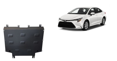 Acier plaque couvercle cache protection moteur Toyota Corolla Verso (2019-2026)