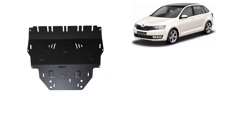 Acier plaque couvercle cache protection moteur Skoda Spaceback (2013-2019)