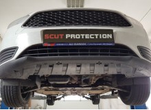 Aluminium plaque couvercle cache protection moteur Ford C-Max (2010-2019)
