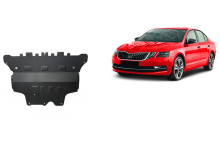 Stalowa Osłona pod silnik Skoda Octavia 3 - automatyczna skrzynia biegów (2013-2020)
