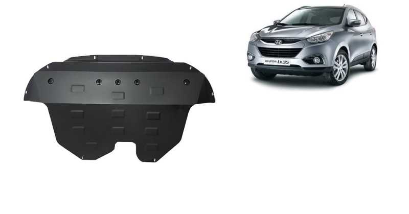 Acier plaque couvercle cache protection moteur Hyundai IX35 (2009-2015)