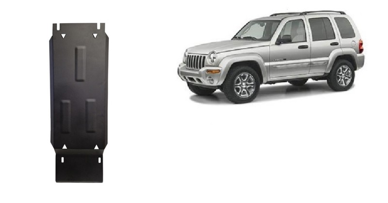 Acier plaque couvercle cache protection boîte de vitesses Jeep Cherokee (2001-2008)