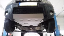 Acier plaque couvercle cache protection moteur Dacia Duster - 2,5 mm (2010-2017)