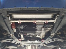 Acier plaque couvercle cache protection moteur Mini Countryman (2014-2024)