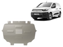 Aluminium plaque couvercle cache protection moteur Fiat Doblo (2023-2026)