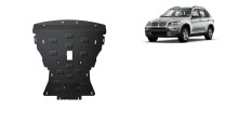 Acier plaque couvercle cache protection moteur BMW X5 (2007-2013)