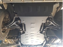 Acier plaque couvercle cache protection moteur Mercedes ML (1998-2005)