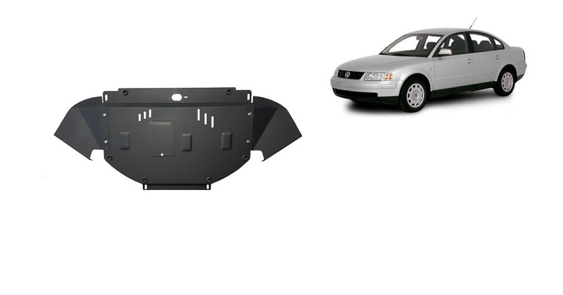 Acier plaque couvercle cache protection moteur Vw Polo (6R) Diesel (1997-2000)