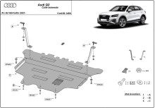 Stalowa Osłona pod silnik Audi Q2 - automatyczna skrzynia biegów (2021-2026)