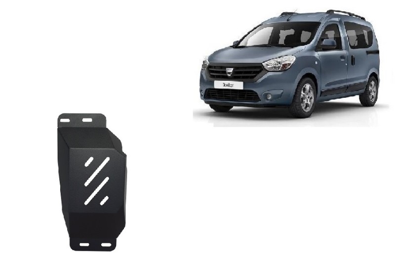 Acier plaque couvercle cache protection système Start-Go EGR Dacia Dokker (2012-2021)