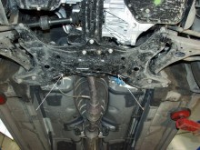 Acier plaque couvercle cache protection moteur Toyota Corolla Verso (2002-2008)