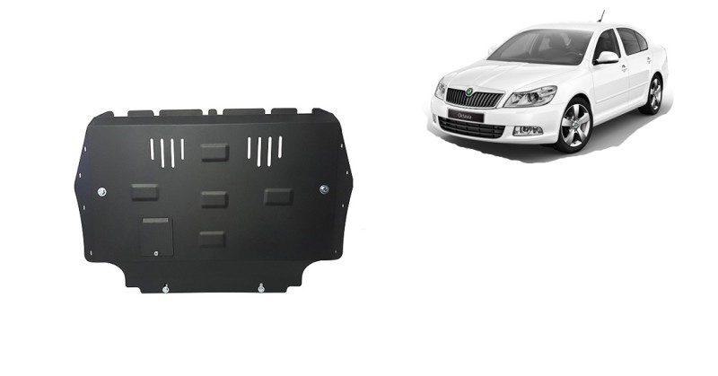 Acier plaque couvercle cache protection moteur Skoda Rapid (2010-2012)