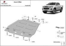 Acier plaque couvercle cache protection boîte de vitesses Isuzu D-Max (2019-2026)