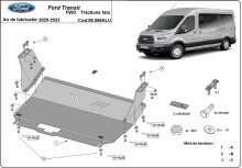 Aluminium Osłona pod silnik Ford Transit FWD (2020-2026)