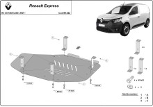 Stalowa Osłona zbiornika paliwa Renault Express (2021-2026)