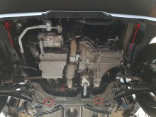 Acier plaque couvercle cache protection moteur Ford EcoSport (2017-2026)