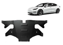 Acier plaque couvercle cache protection moteur Tesla Model Y (2020-2023)