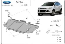 Acier plaque couvercle cache protection moteur Ford Kuga (2013-2019)