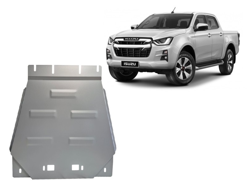 Acier plaque couvercle cache protection boîte de vitesses Isuzu D-Max (2019-2026)