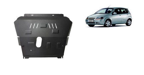 Stalowa Osłona pod silnik Chevrolet Kalos (2008-2011)