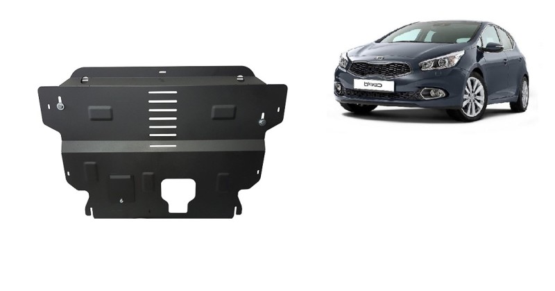 Acier plaque couvercle cache protection moteur Kia Rio 3 (2011-2014)