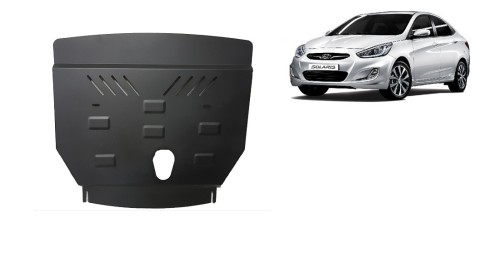 Stalowa Osłona pod silnik Hyundai Solaris (2010-2018)