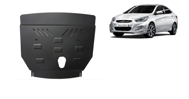 Stalowa Osłona pod silnik Hyundai Solaris (2010-2018)