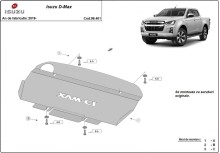 Acier plaque couvercle cache protection de radiateur Isuzu D-Max (2019-2026)